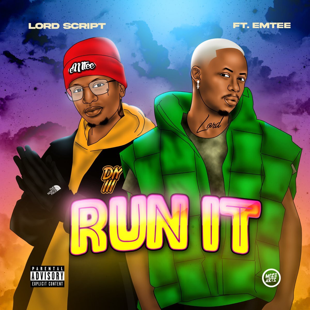 Lord Script – Run It ft. Emtee mp3 download free lyrics